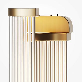Бра 18,2*17*-41,5 см, *LED*7W, Maytoni Estetica MOD378WL-L5MGK1, Матовое Золото