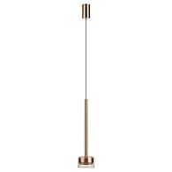 Подвесной светильник *13*253- см, 1*LED*4W, 3000K, Odeon Light Laslo 7152/10L, медный