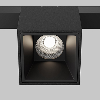 Светильник на шине 19,3*5,3*9,6 см, LED, 7W, 4000К, Maytoni Technical Alfa S TR133-2-7W4K-B черный
