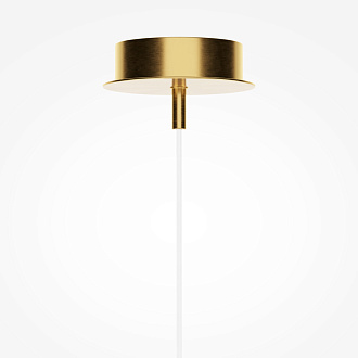 Подвесной светильник 14*14*360 см, LED, 3000К, Maytoni Foresight MOD347PL-L8BS3K латунный