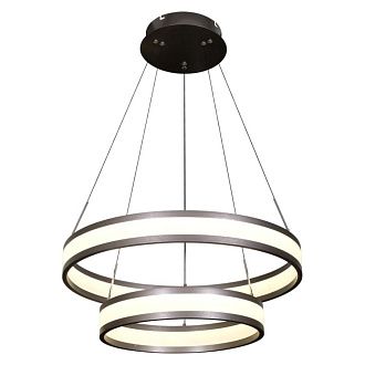 Подвесная люстра 60 см, 50W, 3000K, Aployt Lor APL.666.03.50, черный