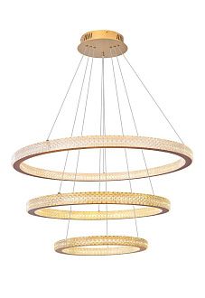 Люстра Ø400 (600) (800), мм, 90W 4000K, PAINT GOLD(Золото) NewRgy 2105-DW-4+6+8 PAINT GOLD