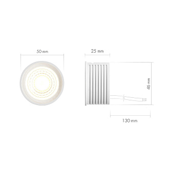 Светодиодный модуль Denkirs DK4000-8W dim 4000K