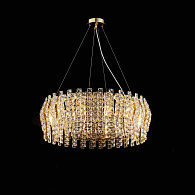 Люстра Ø800 x H270 (1200), мм, 12*40W (480W), H GOLD (Золото) NewRgy NW028-ф800 H GOLD