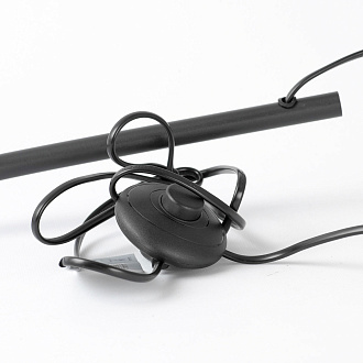 Торшер 52*159 см, 1*E27 черный Lussole Escambia LSP-0720