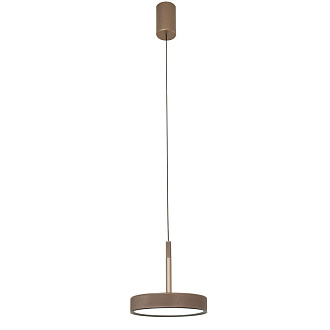 Подвесной светильник 12,5*180 см, LED, 10W, 4000К, Favourite Piller 4509-1P коричневый