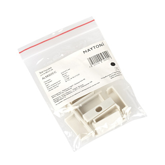 Комплект заглушек (для профиля ALM002S-2M) 10 шт.  6*24*10 мм Maytoni Led strip Хром ALM002EC