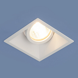 Встраиваемый светильник Elektrostandard 6070 MR16 WH белый 4690389097997 СНЯТ С ПР_ВА