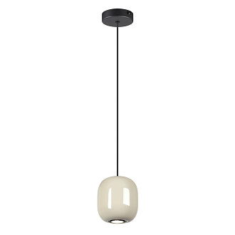 Подвес 12*12*120 см, 1 GU10*4W, Odeon Light Ovali, черный 5053/1A