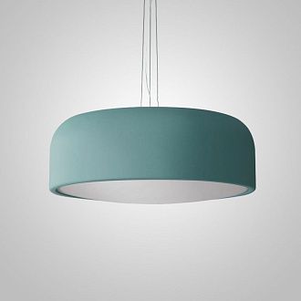 Подвесной светильник CYLINDER B D35 Blue 35*35*14 см, 3*E27*60W, ImperiumLoft CYLINDER-B01, Голубой
