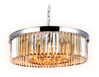 Люстра подвесная 60*21*76 см, E14 W, К, хром Ambrella Traditional Traditional TR5097