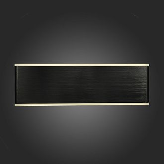Светильник настенный 30 см, 12W 4000K ST LUCE PERCETTI SL567.401.01 Черный