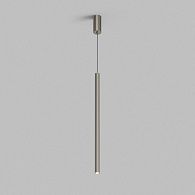 Подвесной светильник 60*2,5*70 см, 1*LED*6W, 4000K, Denkirs ШАЙН ГЛИНГОР | SHINE GLINGOR DK4306-DN, темный никель