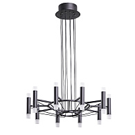 Люстра 50*15 см, 1 LED*60W, 3500 К, Arte Lamp Empire A2482SP-20BK, Черный