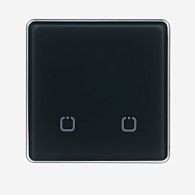 Радиовыключатель сенсорный HiTE PRO SN-R2 (Графит, закругленные углы) HPSW-SNR2-CR