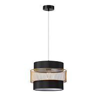 Подвесной светильник 28*175 см, 1*E27 Lumion ANIMAISA 8003/1A черный, золотой