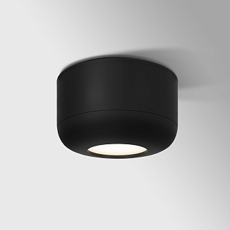 Потолочный акцентный светильник 7*7*6 см, 7W 4000K Elektrostandard Onde 25088/LED черный, вр 5 см