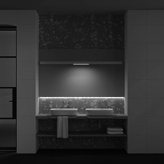 Светильник 30 см, 12W, 3000K, Maytoni Exility TR030-2-12W3K-W, белый