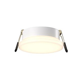 Встраиваемый светильник DL067-GX53-W **-3,5 см, 1*GX53*12W, Maytoni technical Pauline DL067-GX53-W, Белый, вр 8,5 см