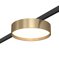Магнитный трековый светильник 11,3*3,4 см, 1*LED*12W 4000K ST LUCE Super5 ST670.346.12 латунь