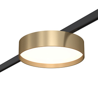 Магнитный трековый светильник 11,3*3,4 см, 1*LED*12W 4000K ST LUCE Super5 ST670.346.12 латунь