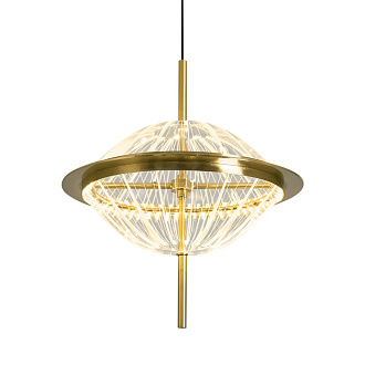 Подвесной светильник 258 см, LED,  16W, 3000К, Freya Whisper FR6184PL-L16BS латунный