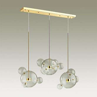 Светильник подвесной Odeon Light Bubbles 4640/36L, 36W LED, 4000K, золото