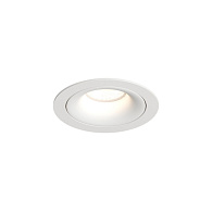 Светильник встраиваемый 10,6*10,6*4 см, вр 9,5 см, 1*GU10*50W, Denkirs Roto DK2120-WH, белый