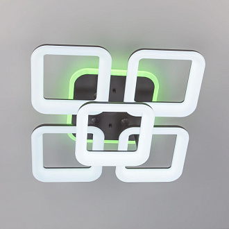 Светильник 55 см, 105W, 3000-5500K с Алисой Citilux Паркер Смарт CL225A255E, коричневый-кофе