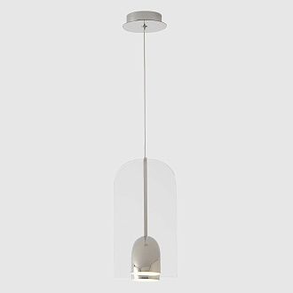 Светильник подвесной 19,5*13,5*25,5-228,6 см, *LED*12W, 4000K, Crystal Lux Element ELEMENT SP12W LED CHROME, Хром