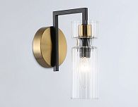 Бра 15*10*21- см, 1*E14*40W, K, Ambrella Light High Light LH56119, черный, латунь