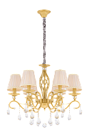 Люстра 630*550-1200, 6*E14, 40W NewRgy Premium 816/6A-LT BRASS, Бронза