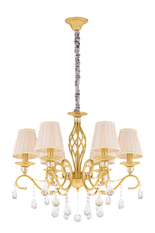 Люстра 630*550-1200, 6*E14, 40W NewRgy Premium 816/6A-LT BRASS, Бронза