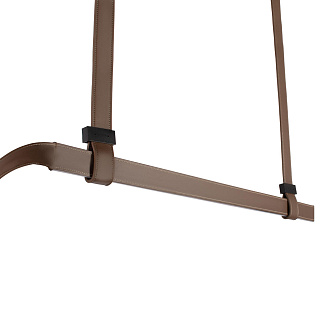 Подвесной светильник 120*5*120 см, 1*LED*48W LOFT IT Strong 10241/1200 коричневый