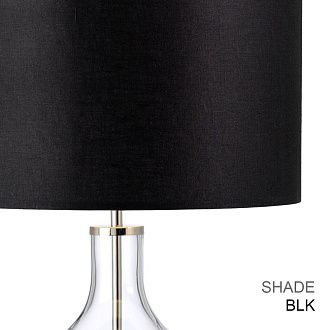 Настольная лампа Elstead Lighting, Арт. ORB-CLEAR-PN-BLK