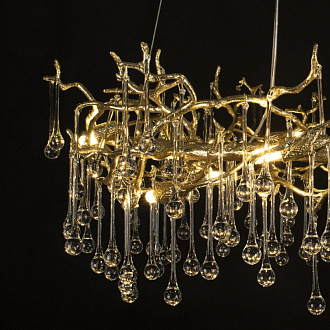 Подвесная люстра 80 см, 8*G9 золото Loft It Bijout 10068/800 GD