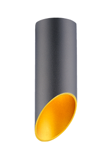 Светильник Ø560 x H157, мм, 35W 4000K, BK/GOLD (Черный+Золото) Rilon HDL-5060-150-BK/GOLD