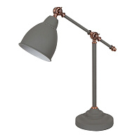Настольная лампа Arte Lamp Braccio A2054LT-1GY, серый