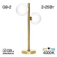 Настольная лампа 49 см, Citilux Рунд CL205820N, бронза