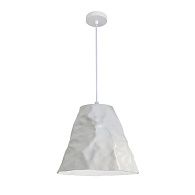 Подвесной светильник 25*25 см, 1*E27, 60W, Divinare Piramide 5098/33 SP-1, Белый