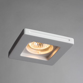 Светильник встраиваемый гипсовый Arte-Lamp INVISIBLE A9214PL-1WH,белый