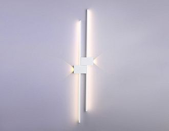 Бра 120,9*18*5- см, **W, 4200K, Ambrella Light Comfort FL5217, белый