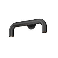 Бра 28,4*7-10,9 см, LED*4W, 3000K, Maytoni Sleek O477WL-L4GF3K, Графит