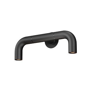 Бра 28,4*7-10,9 см, LED*4W, 3000K, Maytoni Sleek O477WL-L4GF3K, Графит