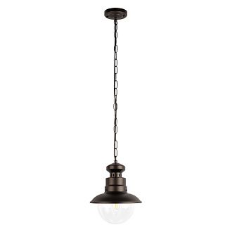Уличный подвесной светильник 21 см, Loft IT Piemonte 100022P, коричневый