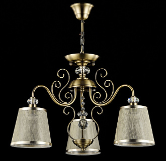 Люстра потолочная/подвесная Диаметр 58,3 см Freya FR2405-PL-03-BZ Бронза