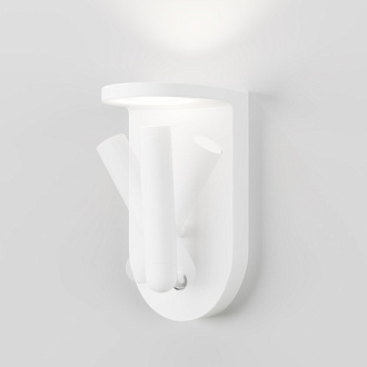 Бра 22*10,5*11 см, 4W, 3000К, 330Lm Maytoni Technical Synergy C034WL-L5W3K белый со сменными цветными стеклами