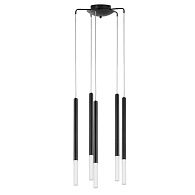 Подвесная люстра *34*41-121 см, *LED*25W, 3000K, Lightstar Tubo L5T747137, черный
