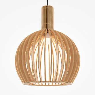 Светильник 45 см, Maytoni Roots MOD194PL-01W1, черный-дерево