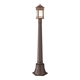 Уличный светильник 105 см Maytoni Salamanca O031FL-01BR, коричневый